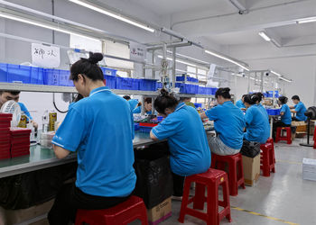 Shenzhen Longhehui Electronic Co., Limited productielijn van de fabrikant