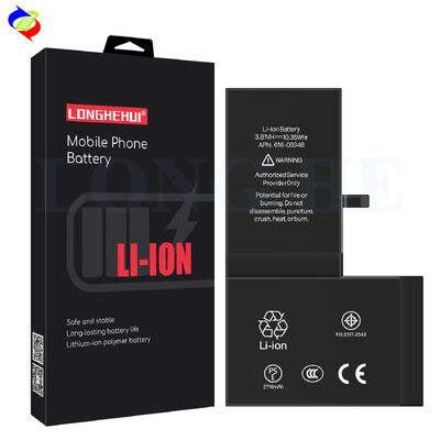 2716mAh Hoogwaardige mobiele telefoonbatterij voor iPhone X A1865 A1901 A1902