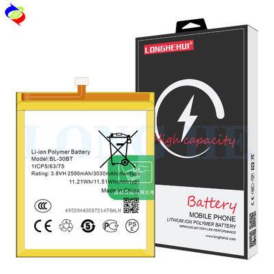 3030mAh BL-30BT Phantom A7 mobiele telefoonbatterij voor Tecno Phantom Z batterij oplaadbare batterijen