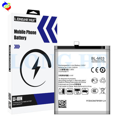 2021 Brand New O Cycle Battery Vervangende celtelefoonbatterij voor LG K22 K22 Plus BL-M03