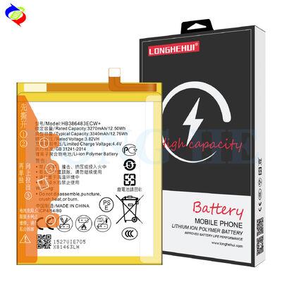 HB386483ECW Wit oplaadbare batterij voor Huawei Honor 6X/G9 plus/Maimang 5/GR5 2017