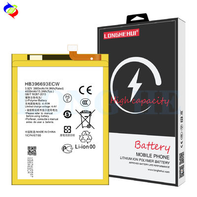 Dubbele IC-bescherming Echte capaciteit batterij voor Huawei HB396693ECW Mate 8 Mobile Phone