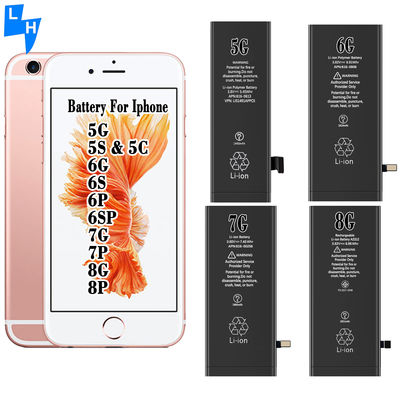 Oplaadbare batterijen voor 5G 5S 5C 6G 6S 6P 6SP 7G 7P 8G 8P mobiele telefoon