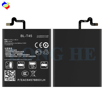 Aanpasbare hoge capaciteit BL-T45 4000mAh lithiumbatterie voor LG K51 K50S mobiele telefoon