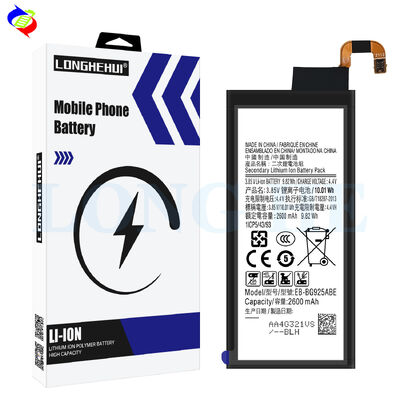EB-BG925ABE 2600mAh batterij voor S6 Edge G9250 G925FQ G925F G925l G925A G925S in zwart