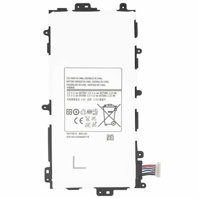 Herlaadbare 4600mAh SP3770E1H batterij voor Samsung Galaxy Note8.0 GT-N5100 N5110 N5120 Duurzaam