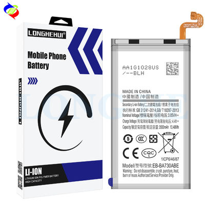 Voorraad EB-BA730ABE batterij voor Samsung Galaxy A8 Plus A8 2018 A730 Mobiele telefoon 3500mAh