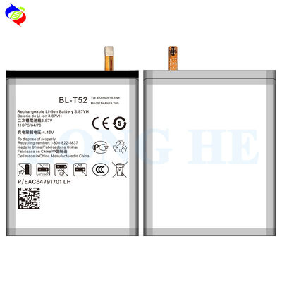 BL-T52 F100-batterij voor LG Wing 5G-mobiele telefoon en oplaadbaar via directe stroomvoorziening