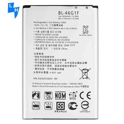 2800mAh BL-46G1F X400 M250N Mobiele telefoonbatterij voor LG K10 2017 K20 Plus VS501 A