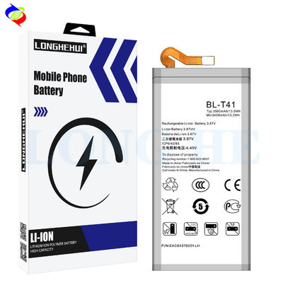 Dubbele IC-bescherming BL-T41 3500mAh oplaadbare lithium-ion telefoonbatterijen voor LG G8 ThinQ