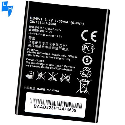 Voorraad 1900mAh HB4W1 Y301-A2 Y530 U8951 T8951 Mobiele telefoonbatterij voor Huawei Y210 G510