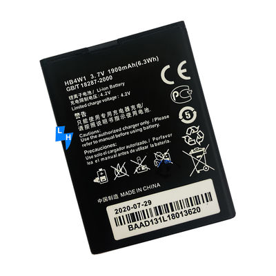 1900mAh HB4W1 Mobiele telefoonbatterij voor Huawei Y210 G510 G520 G525 Geavanceerde technologie