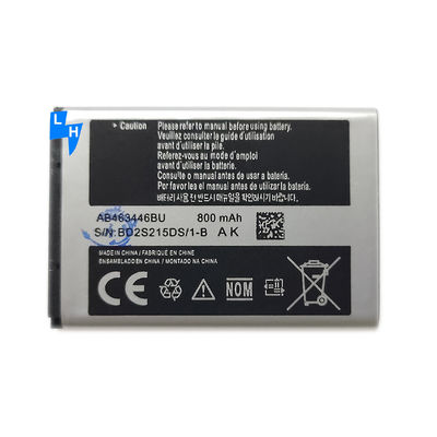 800mAh oplaadbare AB466346BU B309 F299 Lithiumbatterij voor Samsung E339 mobiele telefoon