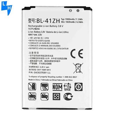 BL-41ZH 3.8V 1900mAh mobiele telefoonbatterij voor Tecno M6 vervanging op voorraad