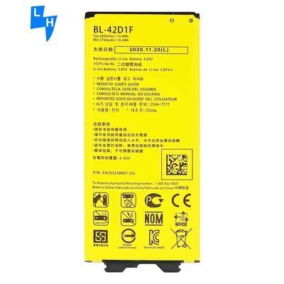 2800mAh BL-42D1F Oplaadbare batterij voor LG G5 H868 H860N F700K F700S F700L US992 H850