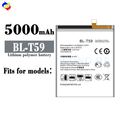Ori 1 1 Batterijcel Direct Supply Oplaadbare 4000mAh BL-T59 F100 Batterij voor LG Mobiele telefoon