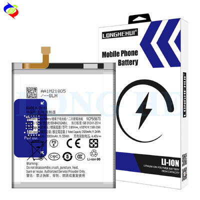 High Capacity Rechargeable Battery EB-BA202ABU voor Samsung A20 A202 A20S A20E 3000mAh