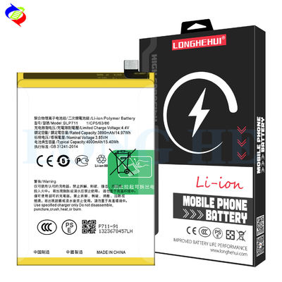 Oplaadbare 4000mAh 3.85V Li-polymer batterij BLP711 voor OPPO A1K Realme C2 vervanging