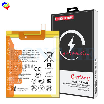 Witte A 3500mAh 3.82V Li-Polymer batterij voor Huawei Honor V8 Mobile Phone HB376787ECW