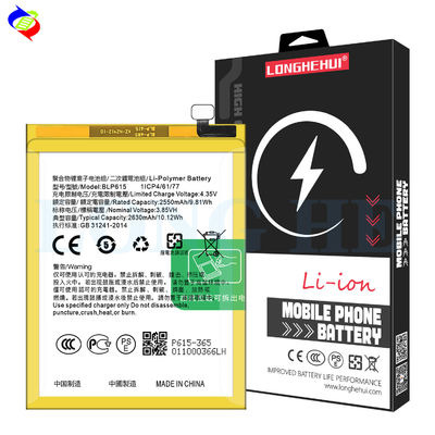 OEM BLP615 3.85V 2550mAh 9.81Wh High Capacity Phone Battery voor OPPO A37M Neo9