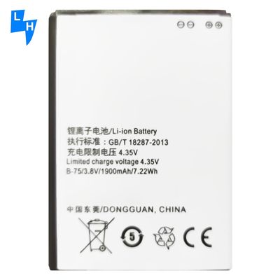 B-75 Oorspronkelijke herlaadbare lithium-ion polyerbatterij voor Y22 Y25 Y13 Y15 1613 mobiele telefoons