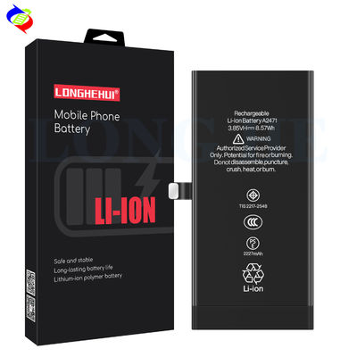 2227mAh oplaadbare batterij voor iPhone 12 mini Dual IC Protection Li-ion Polymer