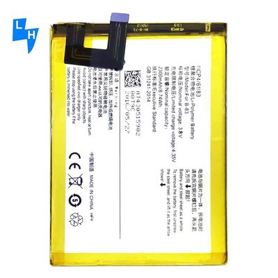 Oorspronkelijke Li-ion Polyer oplaadbare batterij voor vivo V1 B-83 Y35 X5 Max 2300mAh