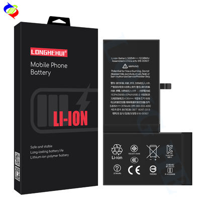 Mobiele telefoon Lithium Ion Polymer Battery voor iPhone Xs Max 100% compatibel en stabiel