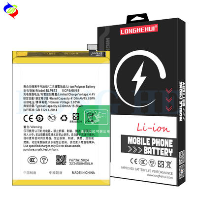 OEM/ODM aanvaard 4230mAh oplaadbare batterijen BLP673 voor Oppo A5 A7 A3S A5S A8 AXS AX7 A7N