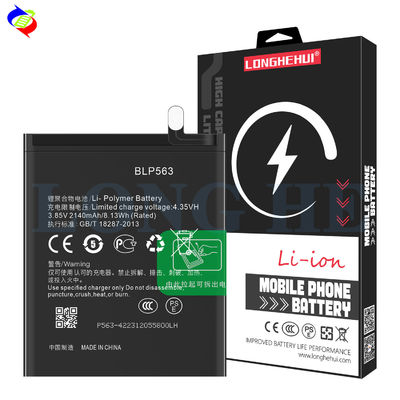 Zwarte Lithium Ion Polymer Battery BLP563 478mAh 3.85V voor OPPO Find5 mini R827 R850 Oplaadbaar