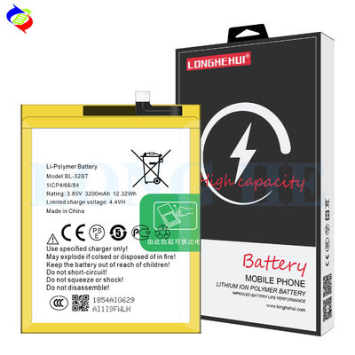 3200mAh 3.85V BL-32BT Oplaadbare batterij voor Tecno CX AIR Mobiele telefoon Oplaadbare