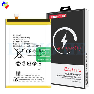 BL-50AT Lithiumbatterijen voor Tecno L5 Mobiele telefoon 3.8V 5000mAh