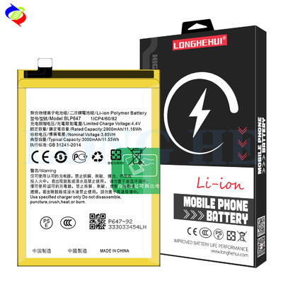 OPPO A79 BLP647 Batterij vervanging met 3000mAh 3.85v 11.55wh oplaadbare batterijen