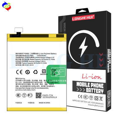 Hoge capaciteit mobiele telefoonbatterij voor OPPO F7 Youth 2018 3410mAh BLP665