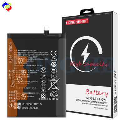 Dual IC Protection 5000mAh 4.35V Lithium Ion Polymer Battery HB496493EGW voor Huawei Mobiele Telefoons