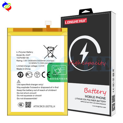 OEM/ODM compatibel voor Tecno K9 BL-34AT 3400mAh Spark Plus mobiele telefoonbatterij