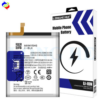 Zilveren oplaadbare lithium-ion batterij EB-BG781ABY voor SAM Galaxy S20 FE 5G A52 A52s 5G 4500mAh 3.86V