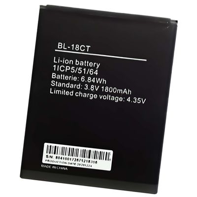 1800mAh 4,35V BL-18CT Li-ion polymer batterij voor Tecno Y3 Y4 R5 Mobiele telefoon MOQ
