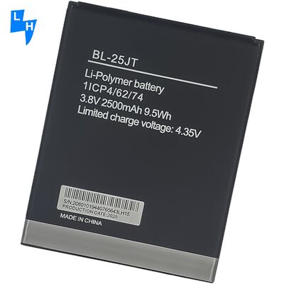 Vernieuwbare batterij voor Tecno 2500mAh BL25JT F3 WX3 BL-25JT Materialen en prestaties