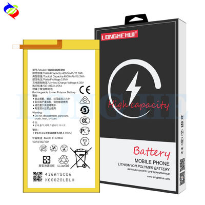 4800mAh 4,35V Li-ion polymer batterij voor Huawei S8-701 HB3080G1EBW Health vervanging