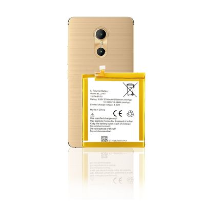 Tecno W4 WX4 W5 K7 K8 WX5J8 L5L8 L9 L9 Plusi7 F1 F2 accu met dubbele IC bescherming