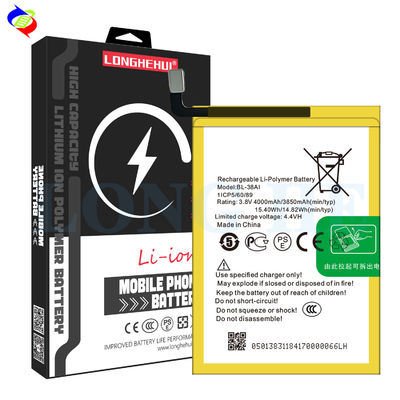 Dubbele IC-bescherming 3850mAh Batterij voor itel P32 P13 P31 P33 BL-38AI Aanpasbaar