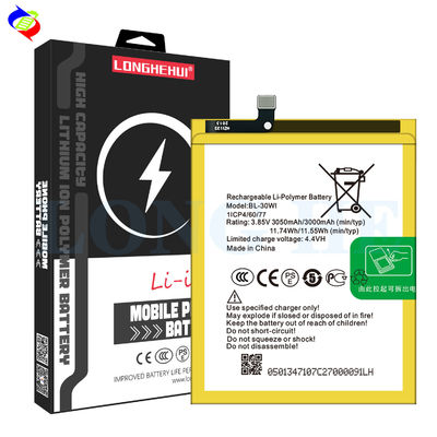 Capaciteit 3000 mAh Oplaadbare batterijen voor itel S42 BL-30WI Mobiele telefoonbatterij