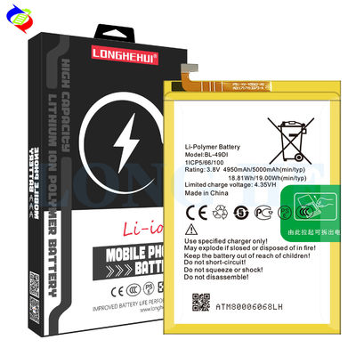 BL-49DI 5000mAh oplaadbare batterij voor itel P51 High Capacity Lithium Ion Technology