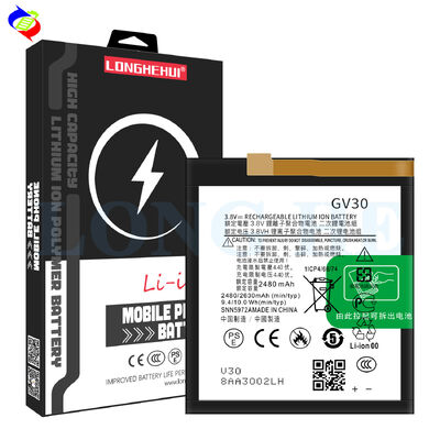 Oplaadbare lithium-polymerbatterij voor Motorola MOTO Z Force XT1650 GV30 2480 mAh