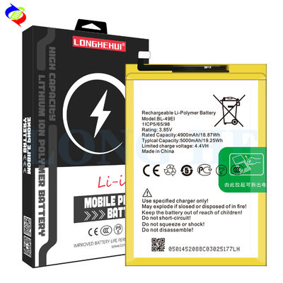 Original BL-49Ei P33 Plus Li-ion Polyer oplaadbare batterij voor itel W6001 ODM
