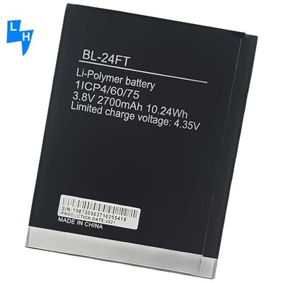 Compatibel voor Tecno-oplaadbare batterijen Lithium Polymer BL-24FT 3.8V 2700mAh
