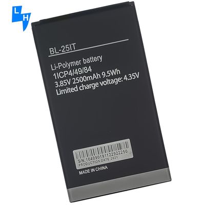Originele 2500mAh BL-25IT mobiele telefoonbatterij voor TECNO W2 voorraad MOQ MOQ