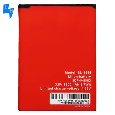 BL-15BI 1500mAh Li-ion batterij voor itel A14 it1407 Bescherming Dubbele IC-bescherming