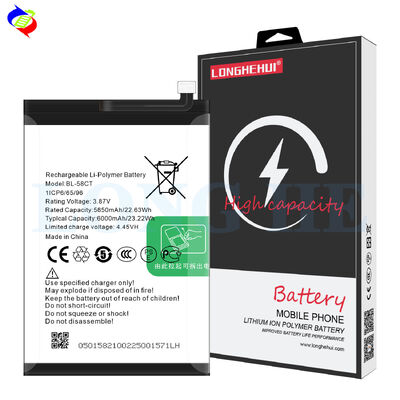 BL-58CT Mobiele telefoon vervang batterij voor Tecno Spark7 KF6 KF6j Producten Status Stock